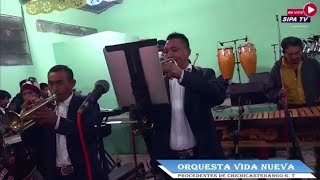 🎺🎷ave maria🎷MARIMBA ORQUESTA VIDA NUEVA de panimaché primero CEL57539888 [upl. by Susy578]