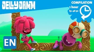 Jelly Jamm English 1Hour Compilation Ep4650 Cartoons in English for kids [upl. by Ymme226]