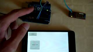 Arduino Bluetooth LED controlled from Android phone with RoboRemo app [upl. by Oicirbaf383]