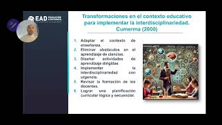 Interdisciplinariedad y enfoques en la educación [upl. by Terrence]