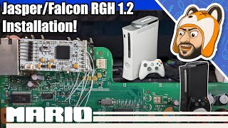 How to RGH 12 a Xbox 360 Phat FalconJasper  RGH 12 v2 Update [upl. by Jac]