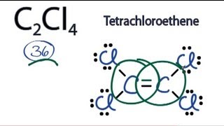 C2Cl4 Lewis Structure How to Draw the Lewis Structure for Tetrachloroethylene [upl. by Deena384]