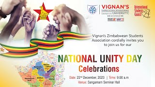 Vignan’s Zimbabwe Students National Unity Day Celebrations Rock 🎉🇿🇼 [upl. by Voss768]