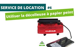 Utiliser la décolleuse à papier peint  SERVICE DE LOCATION 6 [upl. by Amargo]