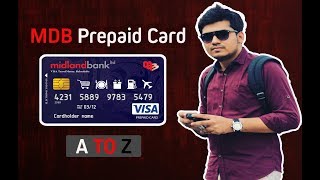 MDB Prepaid Card  Midland Bank Limited A to Z [upl. by Yk]