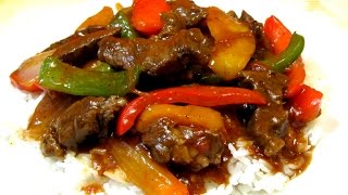 Melt in Your Mouth Pepper Steak Recipe  Slow Cooked Pepper Steak [upl. by Kier]