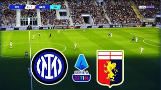 INTER MILAN vs GENOA  LEGA SERIE A TIM 202425 [upl. by Geneva265]