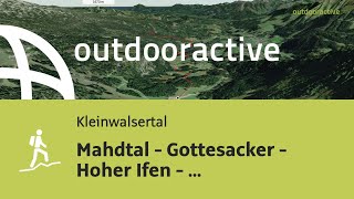 Mahdtal  Gottesacker  Hoher Ifen  Schwarzwassertal [upl. by Atiek]