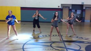 Canyon Lake Middle School Dance Team Audition 2012MOV [upl. by Nnilsia]