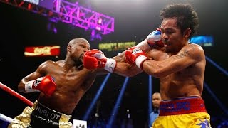 Mayweather vs Pacquiao Fight Highlights [upl. by Annayak664]