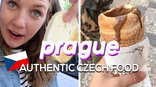 Trying authentic CZECH food in PRAGUE Musteat dishes and restaurants for travelers [upl. by Rimahs835]