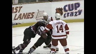 1997 Playoffs Red WingsAvalanche Series Highlights [upl. by Noek]