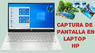 como hacer una captura de pantalla en laptop hp 2022 [upl. by Aoniak]