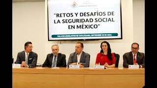 Foro Retos y desafíos de la seguridad social en México [upl. by Heber511]