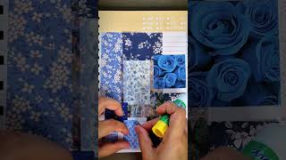 DIY Sticker Journal Fun and Creative diy art love shorts youtubeshorts [upl. by Esilana]