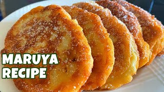 MARUYA RECIPE  QUICK AND EASY BANANA FRITTERS [upl. by Yeuh]