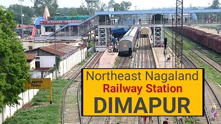 How many platform are there in Dimapur railway station  Nagaland railway station dimapur [upl. by Nivanod]