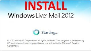 How to install windows live mail  Default mail application [upl. by Ahselat325]