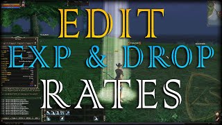 PART  1  How to customize your Lineage 2 Server  EXP amp Drop Rates [upl. by Ventre13]