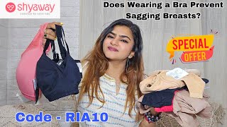 Why Breasts Sag Does Wearing a Bra Prevent Sagging Breasts Shyawayshop riadas [upl. by Zanze]