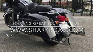 SHARKROAD 36 INCHES FISHTAIL SLIPON MUFFLERS NO BAFFLE HDFT3617C [upl. by Erehpotsirhc]