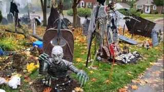 Halloween Graveyard 2012 [upl. by Ammadas]