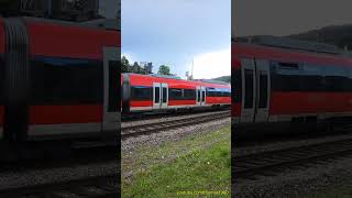 Zugsichtung beim Bahnhof WaldshutTiengen  Deutschland 2024 [upl. by Nosam202]