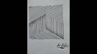 Art Line Drawing artwork viralshort [upl. by Ahsenauq]