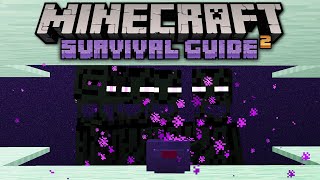 How to Build an Enderman Farm ▫ Minecraft Survival Guide 118 Tutorial Lets Play S2 E67 [upl. by Nichol]