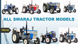 ALL SWARAJ tractor models with prices quick View [upl. by Aropizt]