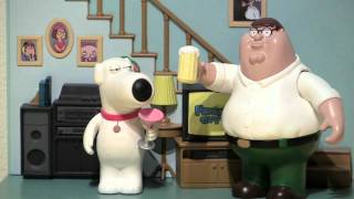 Family Guy Interactive Playset amp Figures [upl. by Etnuahs]