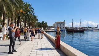 Walking in Split Croatia 4K 60FPS [upl. by Eitra826]