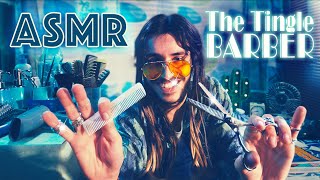 ASMR HAIRCUT Roleplay 💇‍♂️The Tingle Barber 💈Realistic 3D Binaural 🎧 [upl. by Sucramel]