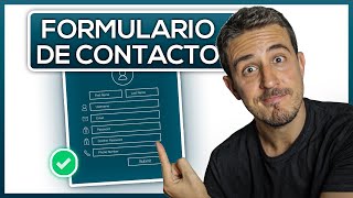 Cómo Crear un FORMULARIO de CONTACTO en Wordpress 🌐 [upl. by Alathia731]