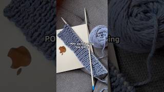 Never thought I would learn how to knit but it’s actually fun🤍knittingdesign beginner [upl. by Roseanne428]