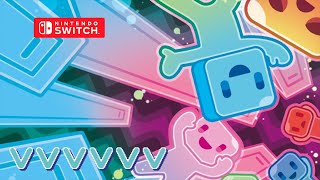 VVVVVV Gameplay Nintendo Switch [upl. by Deborath]