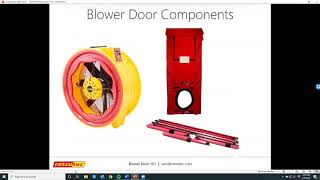 Blower Door 101  An Overview of Air Tightness Testing for Beginners [upl. by Anerat9]