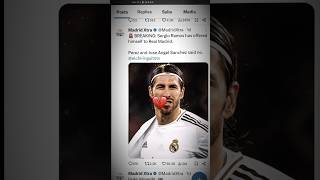 Real Madrid rejected Ramos 💔 shorts viralvideo funny trending football [upl. by Niuqauj]