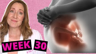 Pregnancy Week 30  What to Expect in Your Third Trimester [upl. by Aeikan]