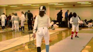 Rachels Fencing  Northwestern 11 [upl. by Aicnelev89]