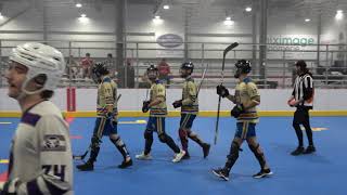 NBHL SPITFIRES vs MIGHTY MOOSE BallHockey DekHockey DekCup NATIONAL BALL HOCKEY LEAGUE NBHL CANADA [upl. by Omocaig]