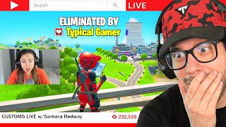 I Stream Sniped My Girlfriend This HAPPENED Fortnite [upl. by Junette]