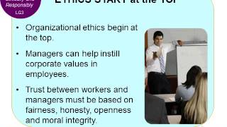 Introduction to Business Chapter 4 Ethics and Social Responsibility [upl. by Johppah]