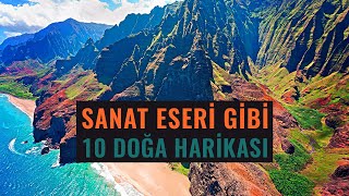 MEKANDA YOLCULUK Dünyanın En Güzel Yerleri Doğa Harikası 10 Yer [upl. by Ferrigno]