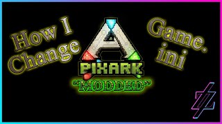 Changing Gameini Settings amp Using Commands Pixark [upl. by Davon]