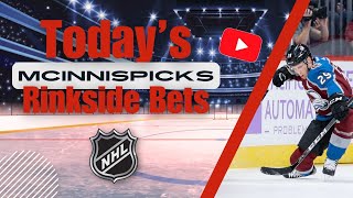 NHL Team Total BEST BETS on Freaky Friday  Nov 8 McInnis Picks LIVE with Jeff Dawson [upl. by Dianne]