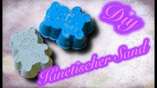 HOW TO KINETISCHER SAND MIT NUR 2 ZUTATEN ⎟KINETIC SAND⎟SIMPLE DIY ⎟TURORIAL [upl. by Eselahc]