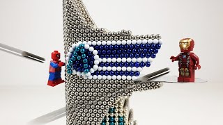 The Avengers Tower is Under Attack  Magnetic Games [upl. by Gaspar]