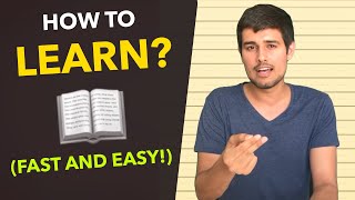 How to Learn Anything Easily and Fast  By Dhruv Rathee [upl. by Benito620]