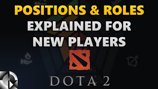 Dota 2 Beginners Guide Roles and Positions Explained  728c [upl. by Alocin]